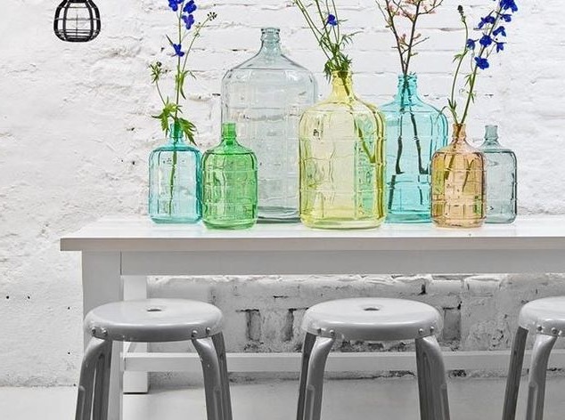 verre Coloré Contemporain
