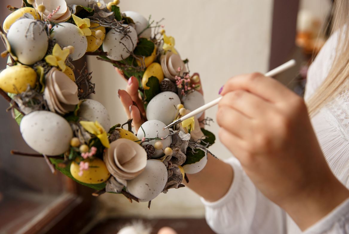 couronne De Paques Nature