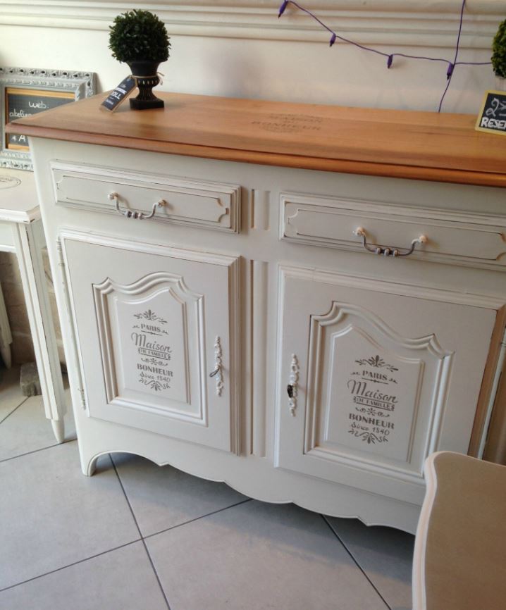 buffet Rustique Relooké