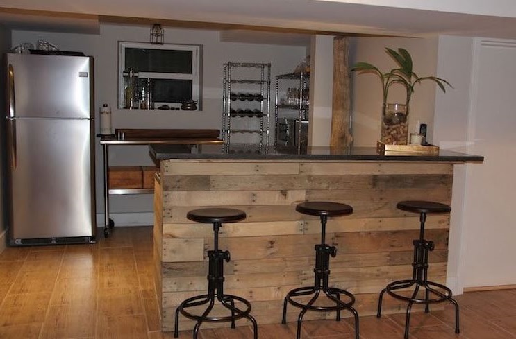 bar Palettes Et Granit