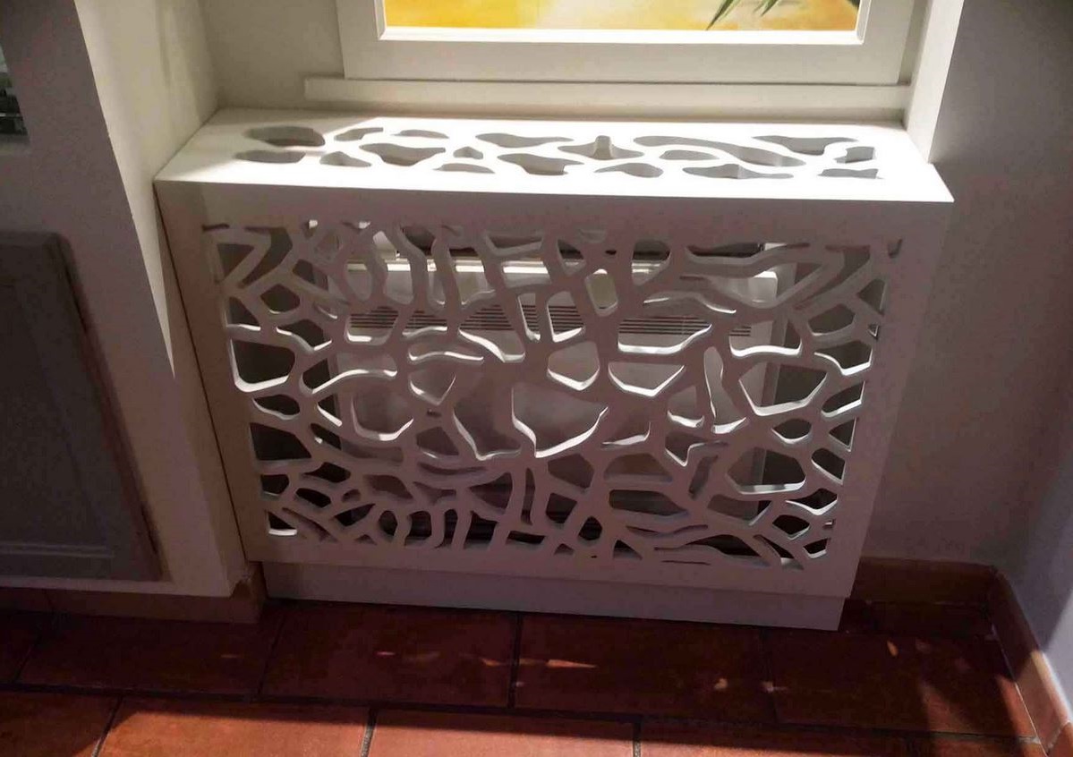 cache Radiateur Travaillé