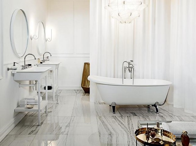 salle De Bain Rétro Chic