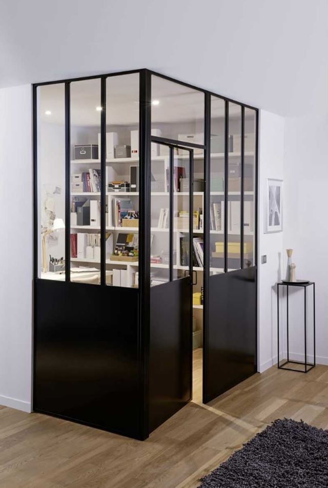 porte Verrière Coin Bureau