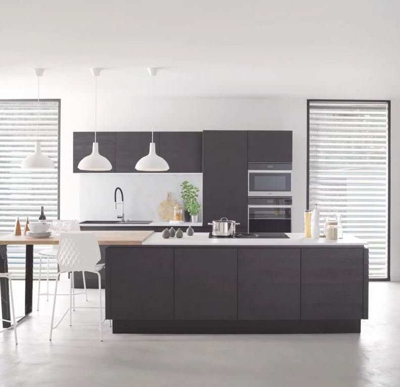 cuisine En Noir Et Blanc