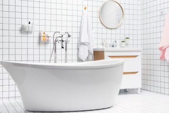 Carrelage Dans La Salle De Bain