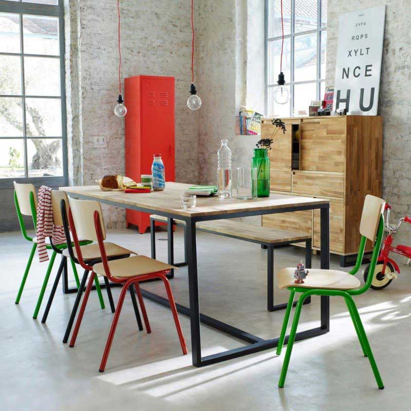 Une Salle à Manger Industrielle Ludique