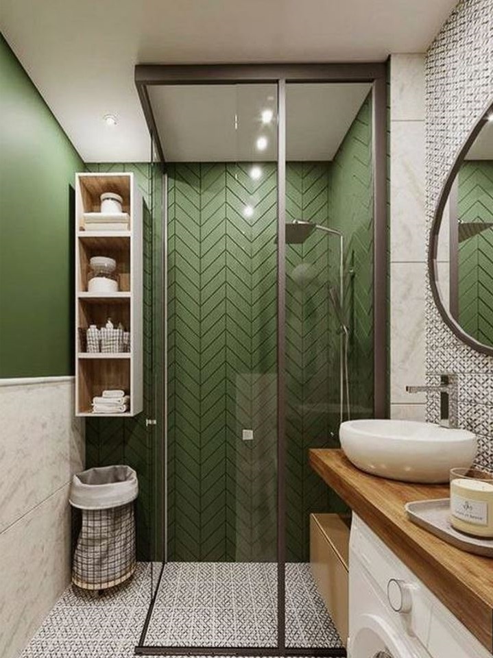 carrelage Vert