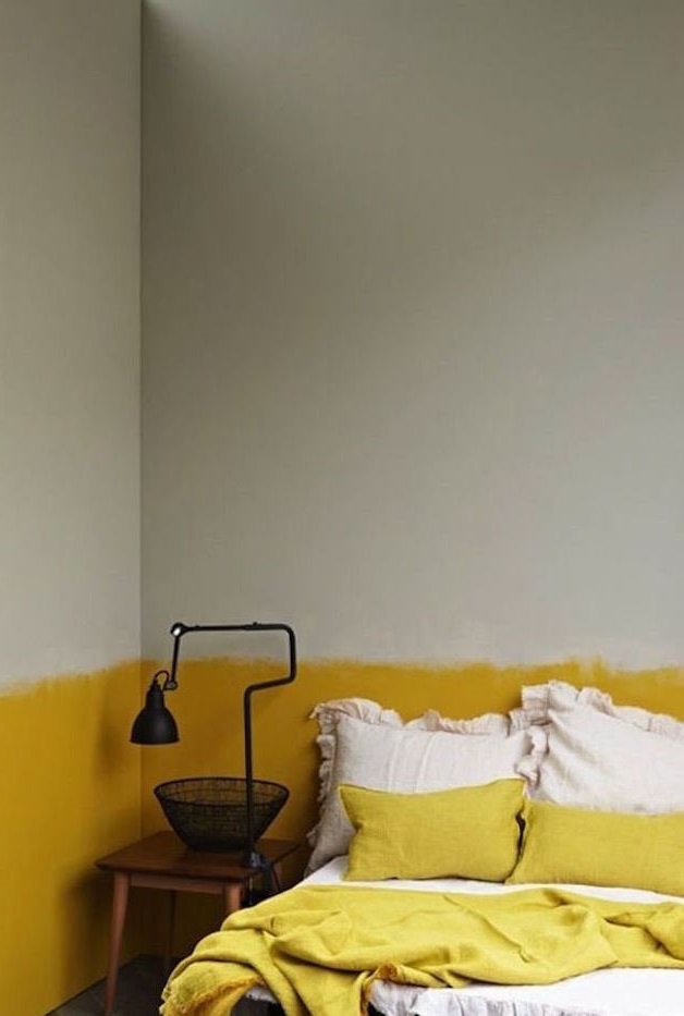 jaune Vif Et Gris