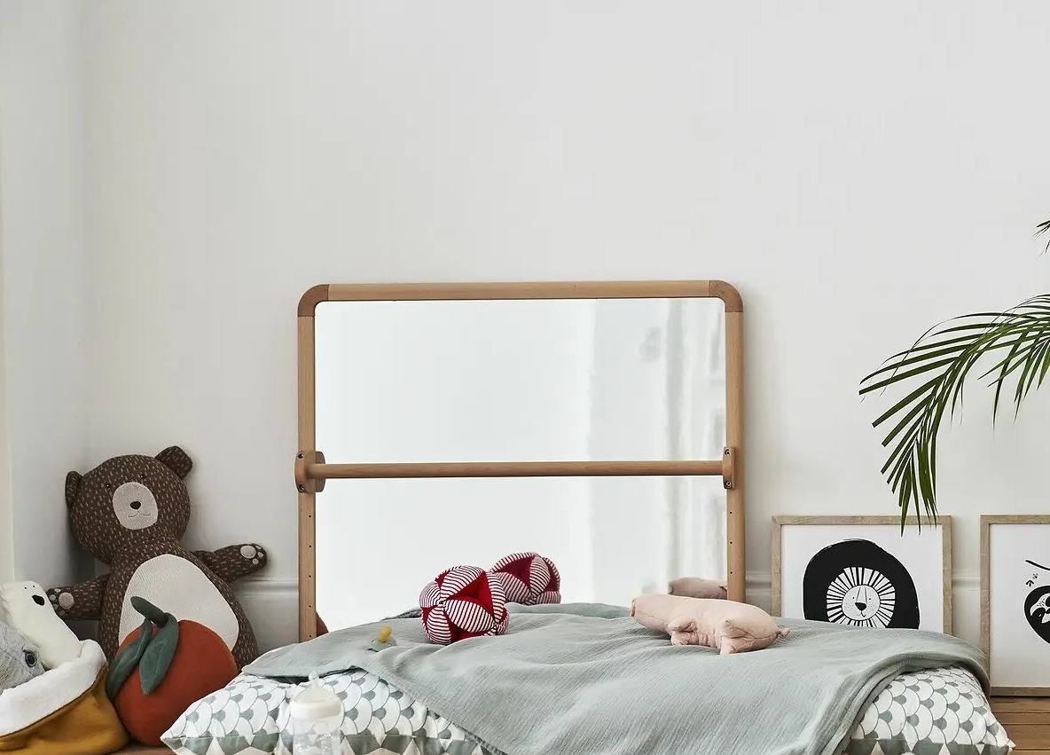 miroir Avec Barre De Maintien Montessori