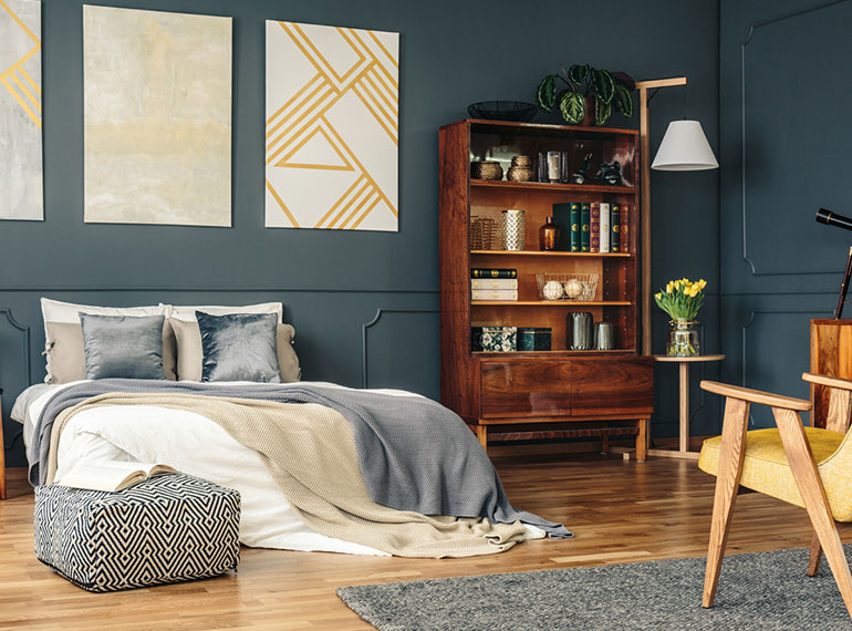 Chambre Deco Vintage