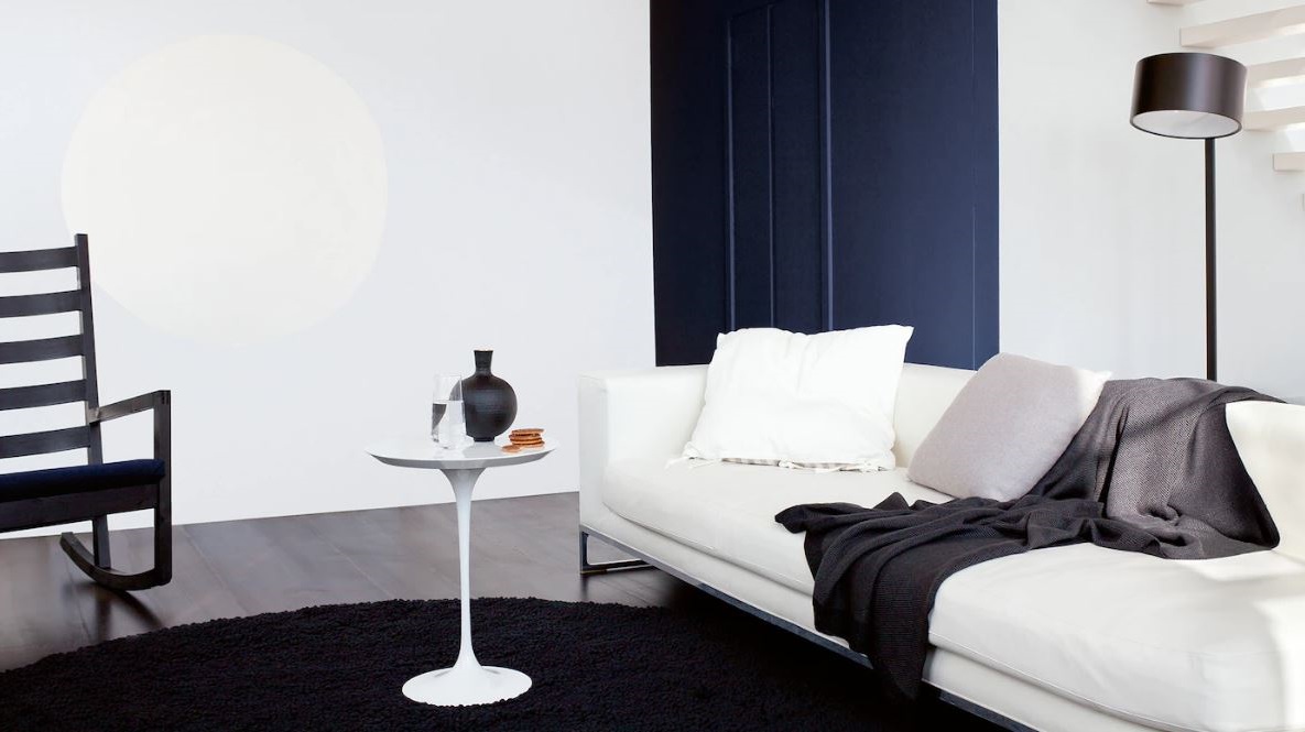 bleu Nuit, Noir Et Gris