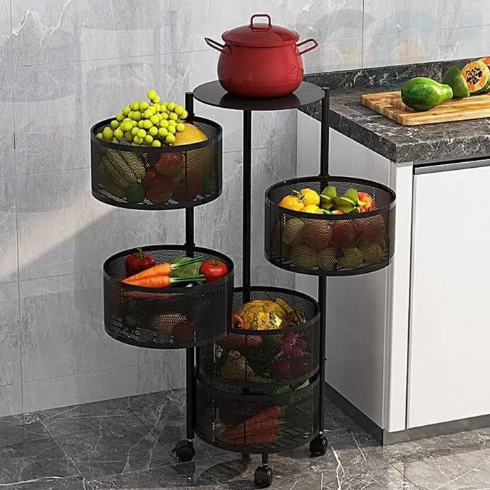 etagère De Rangement Sur Roulette