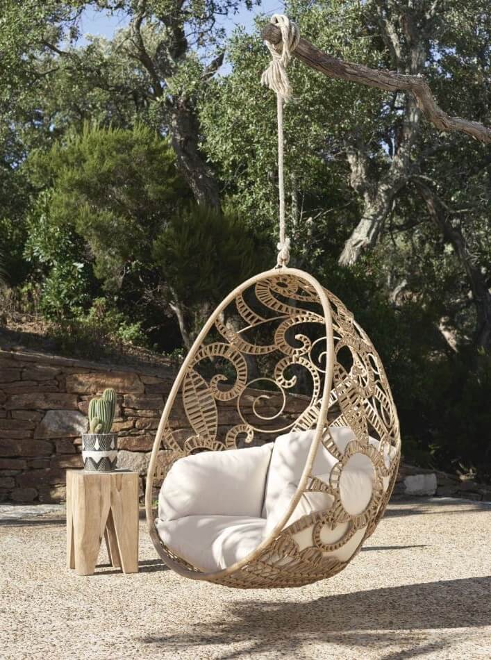 fauteuil Suspendu Travaillé
