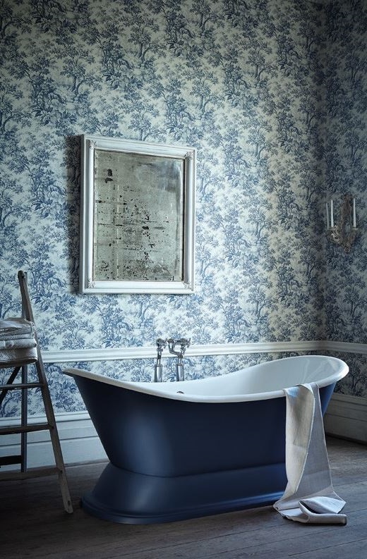 salle De Bain Bleu Nuit