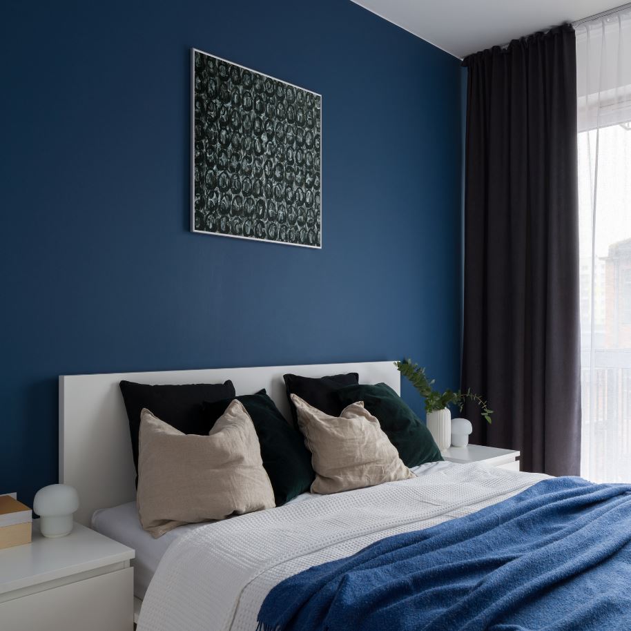 jolie Chambre Bleu Nuit