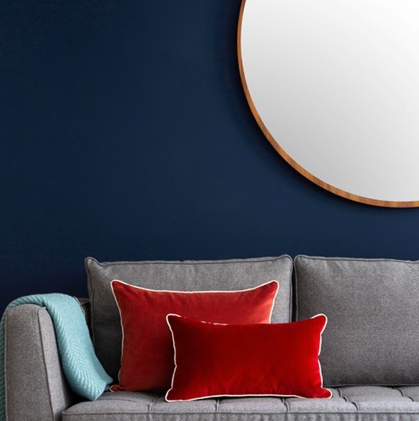 bleu Nuit Note Rouge