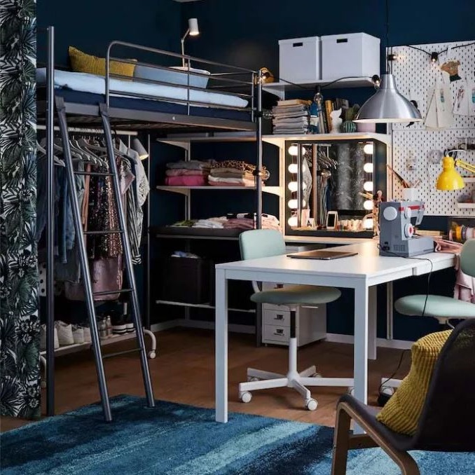 chambre Bleue Nuit