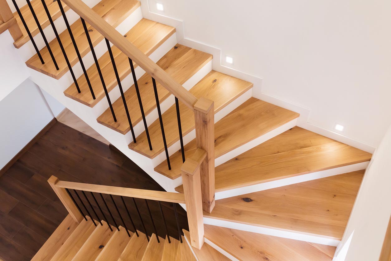L’escalier aux deux quarts tournant ou au quart tournant
