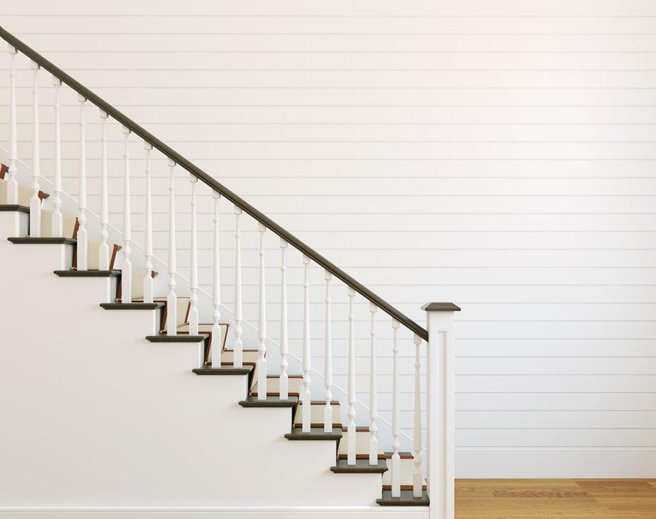 escalier droit