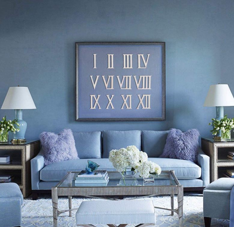 bleu Pastel Et Soutenu