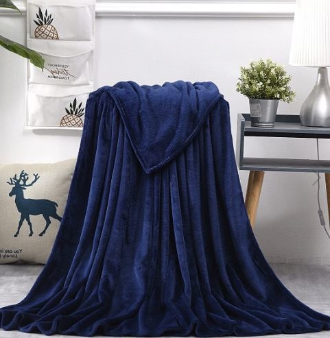 plaid Bleu Foncé