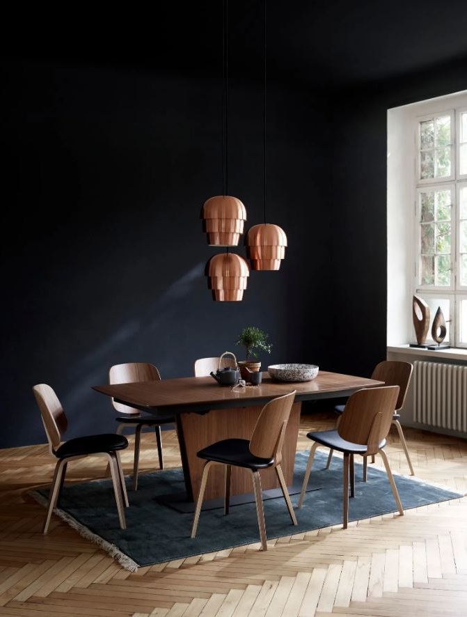salle à Manger Bleu Sombre