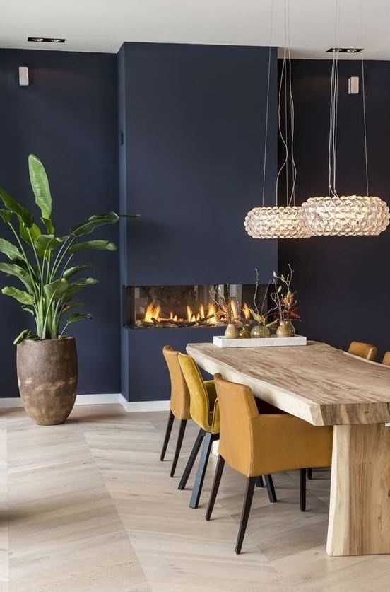 salle à Manger Contrastée