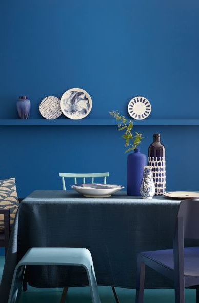 ambiance Bleu Indigo