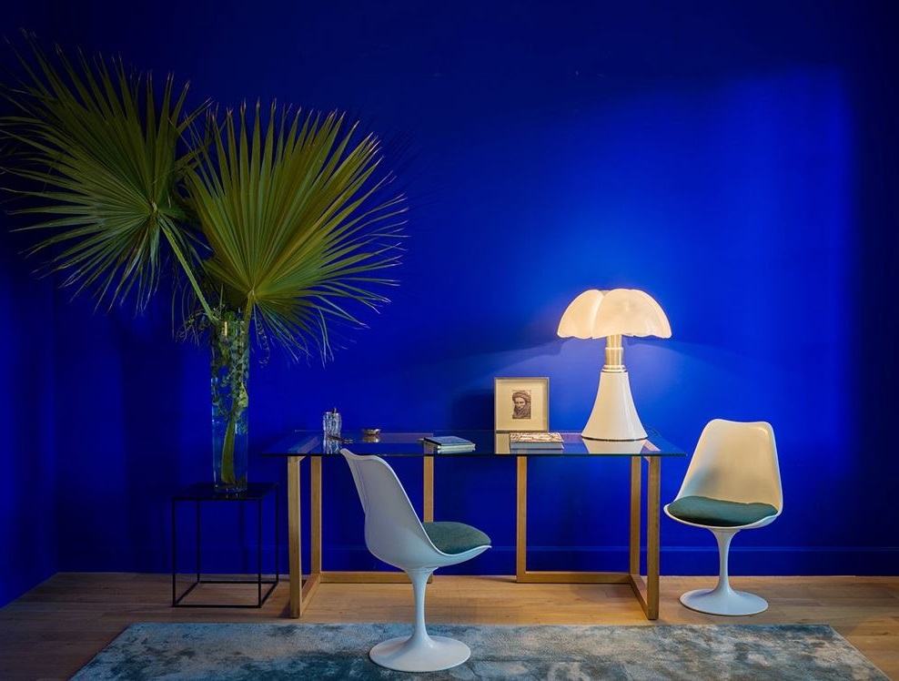 atmosphère Bleu Klein