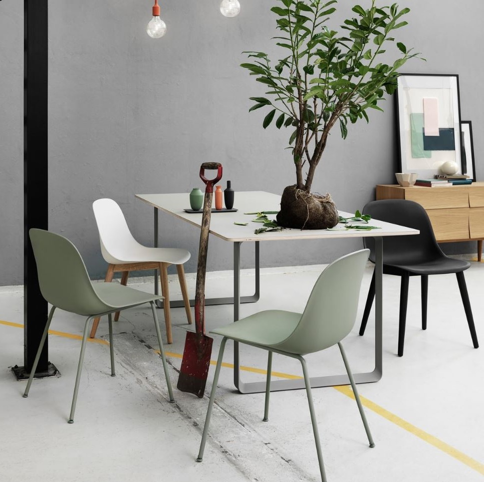 chaises Vert Sauge