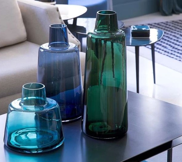 vase Bleu Foncé
