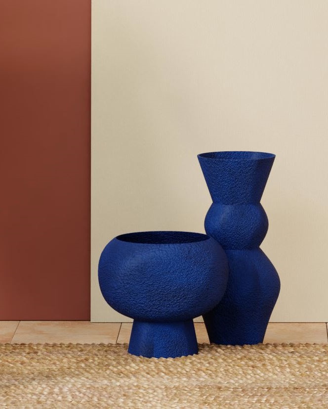 objets Déco Bleu Indigo