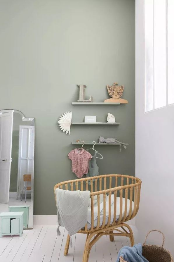 chambre Bébé Vert Sauge