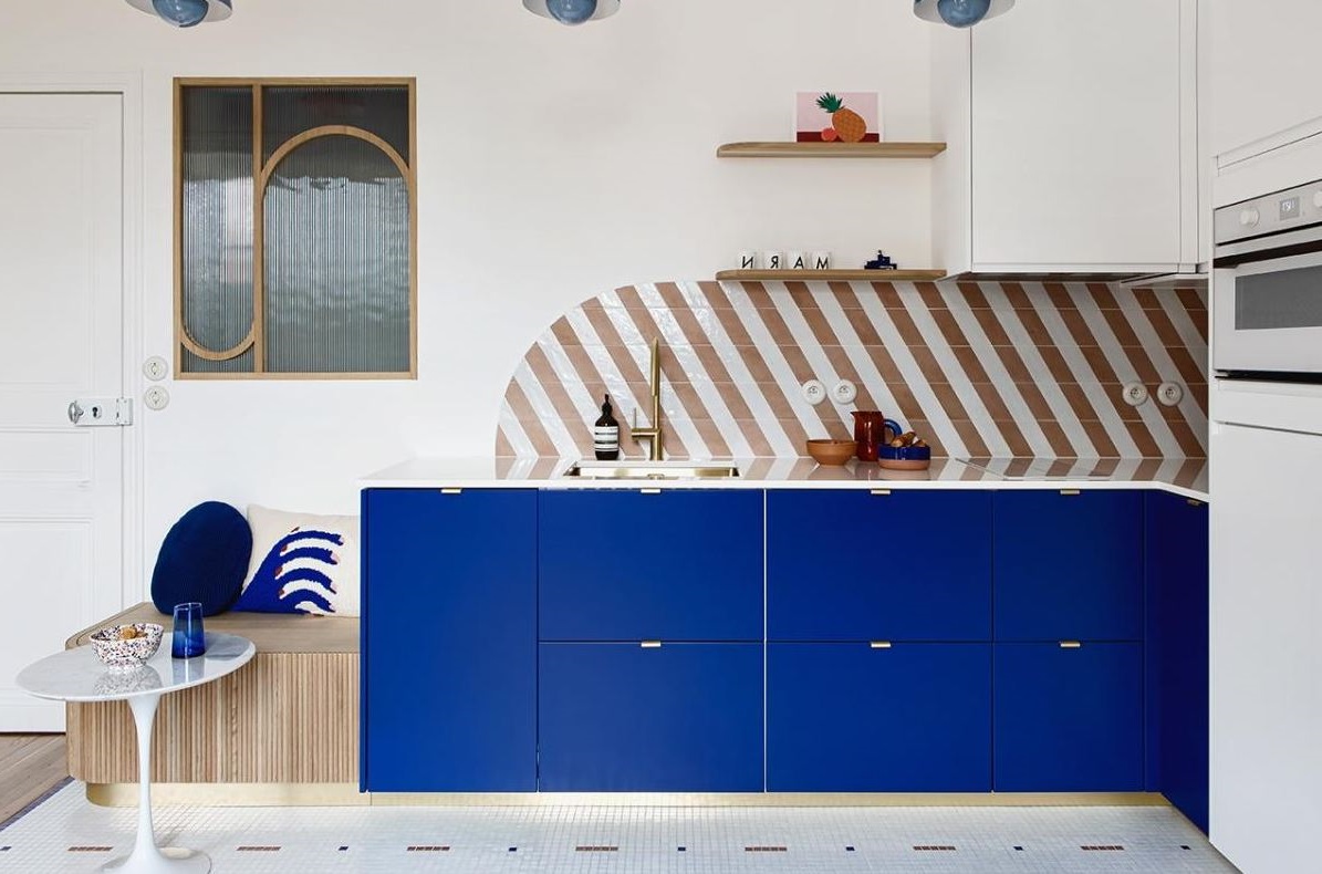 mobilier Bleu Klein