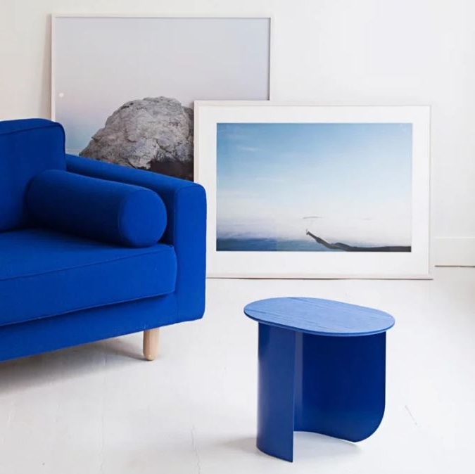 bleu Klein Et Blanc