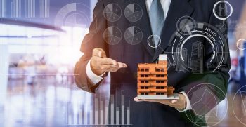 Homme Qui Fait Des Affaires Dans L'immobilier