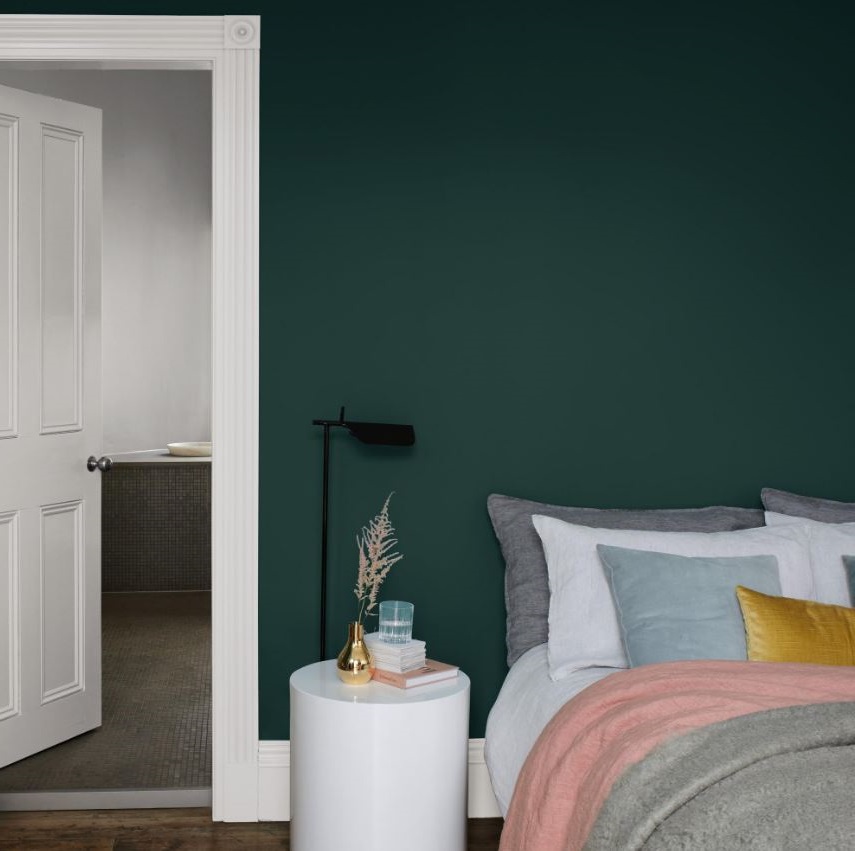 vert émeraude Et Gris