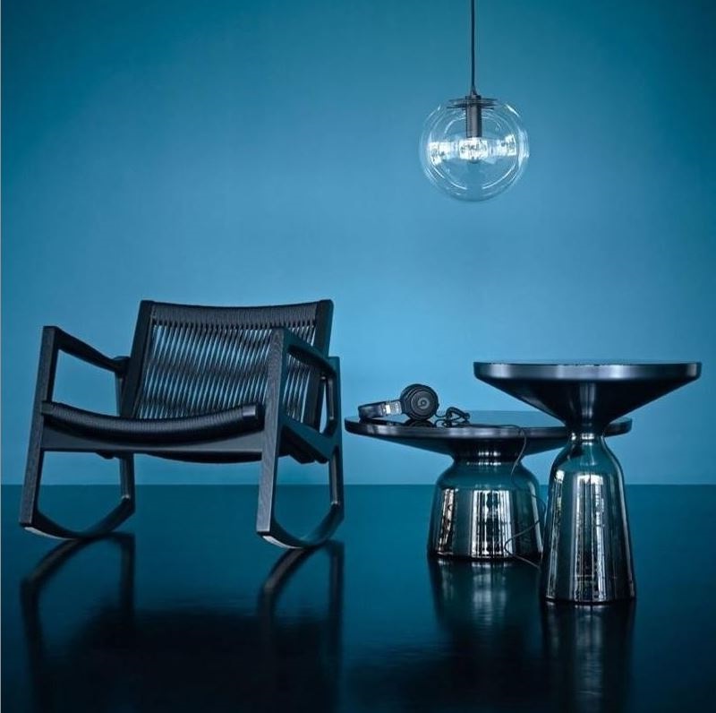 bleu Saphir Et Verre