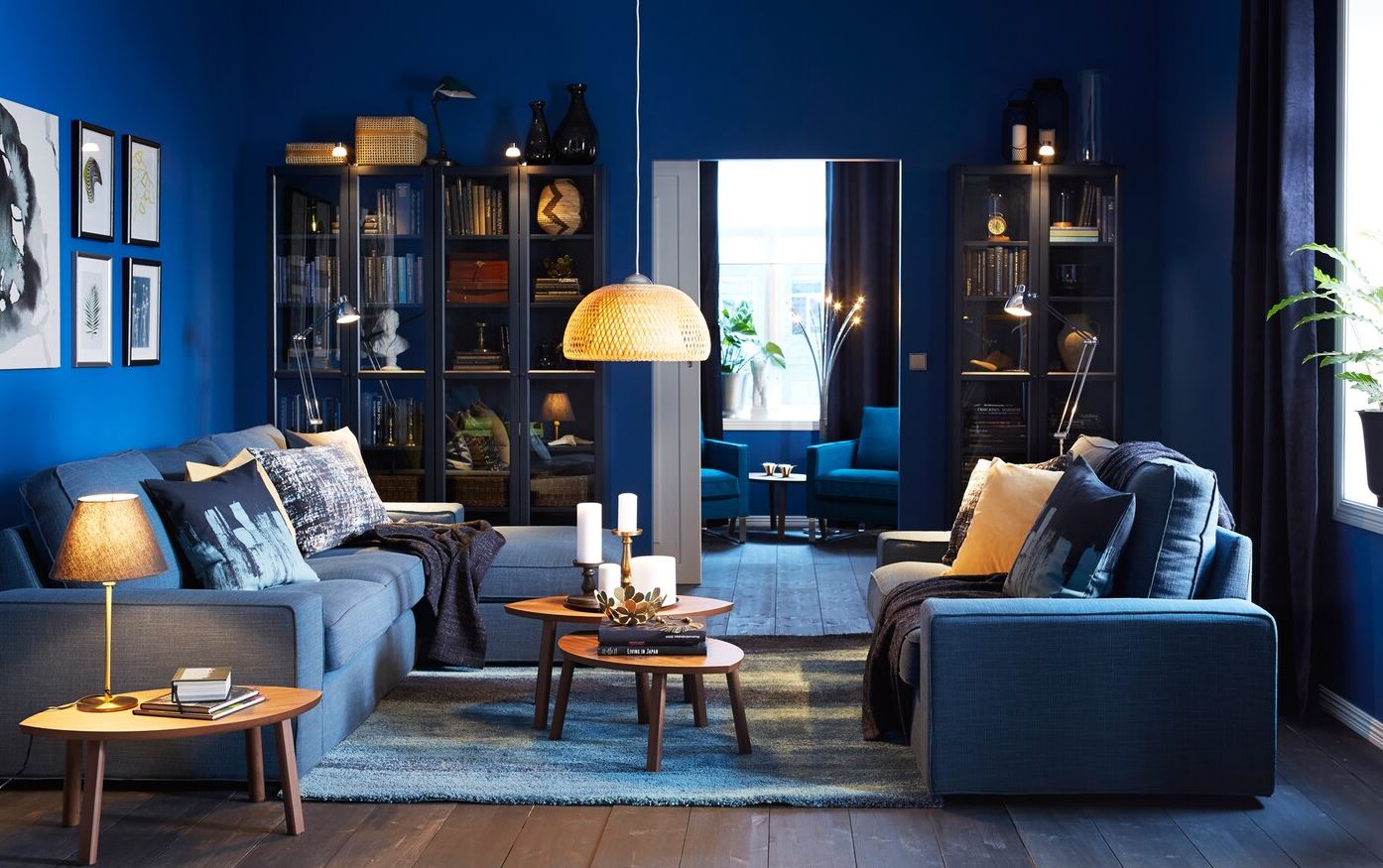 atmosphère Bleu électrique