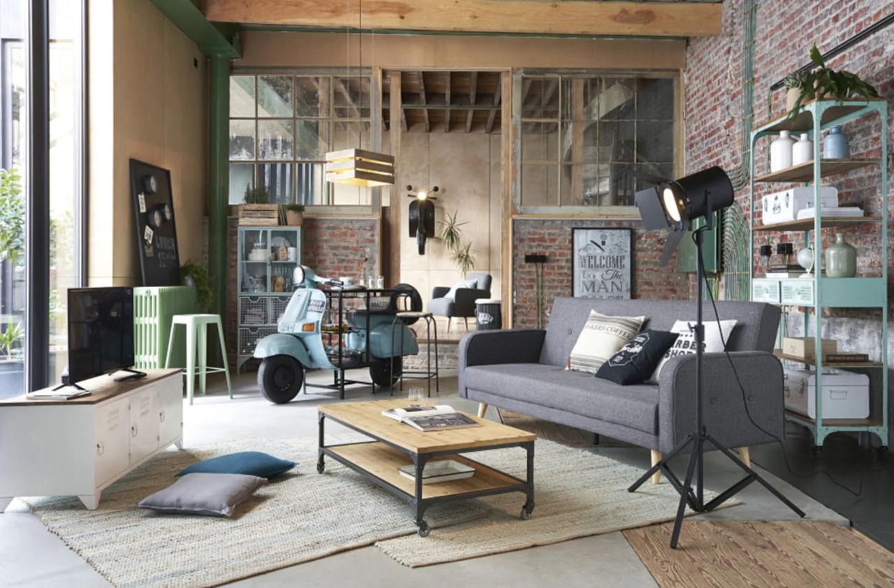 salon Gris Anthracite