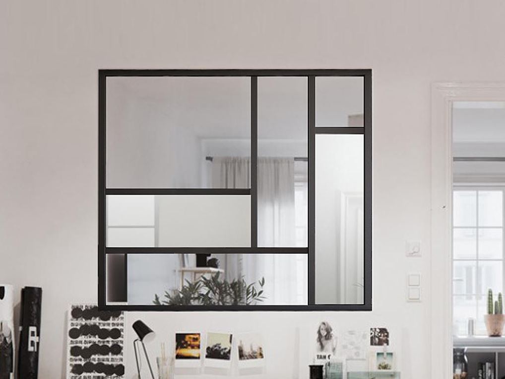 verrière Avec Deux Vitres Sans Tain