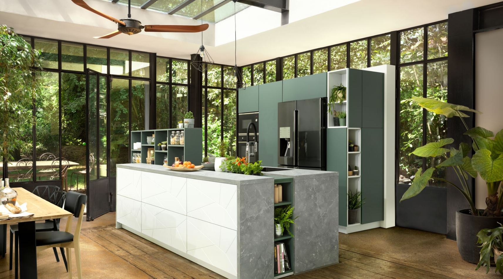 cuisine Jardin D'interieur