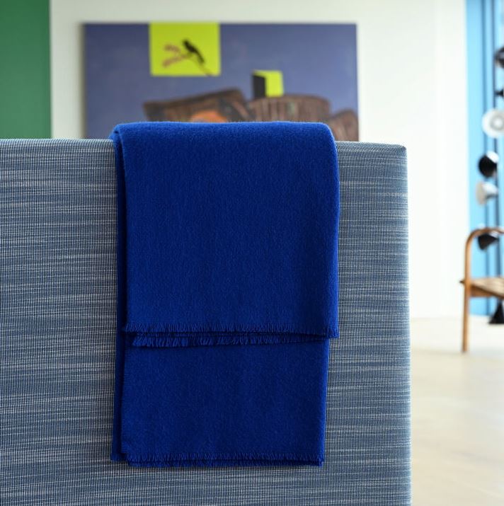 plaid Bleu Majorelle