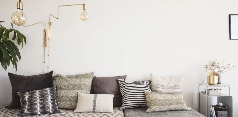coussins Beige