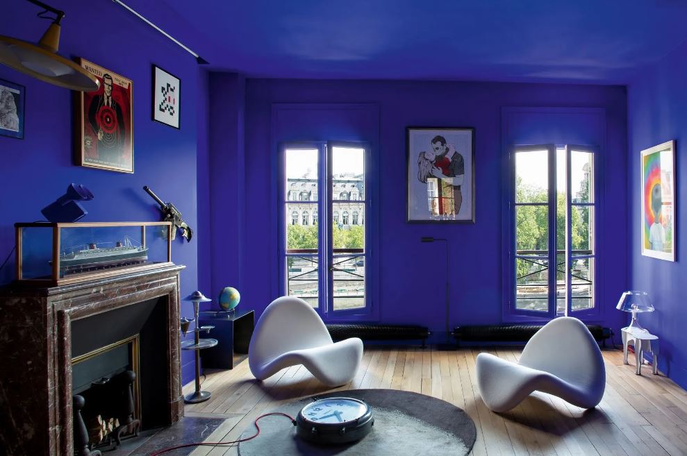 salon Bleu Majorelle