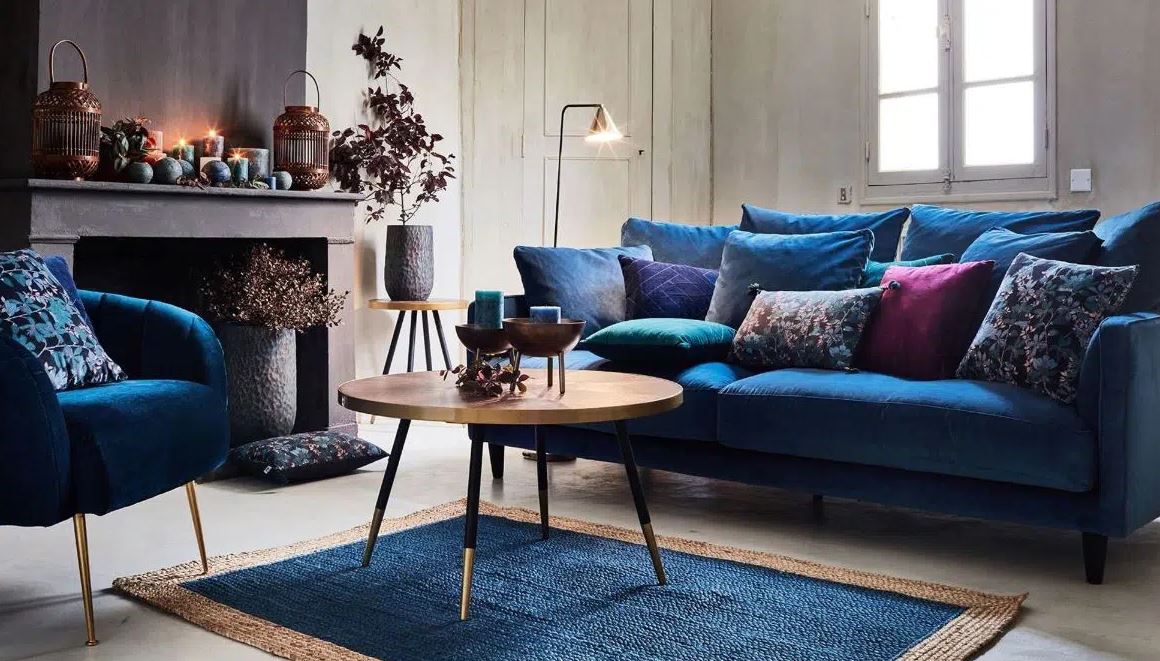 ambiance Bleu électrique