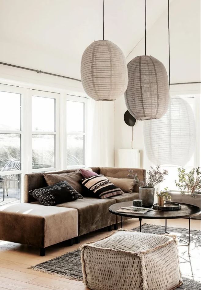 pouf Beige