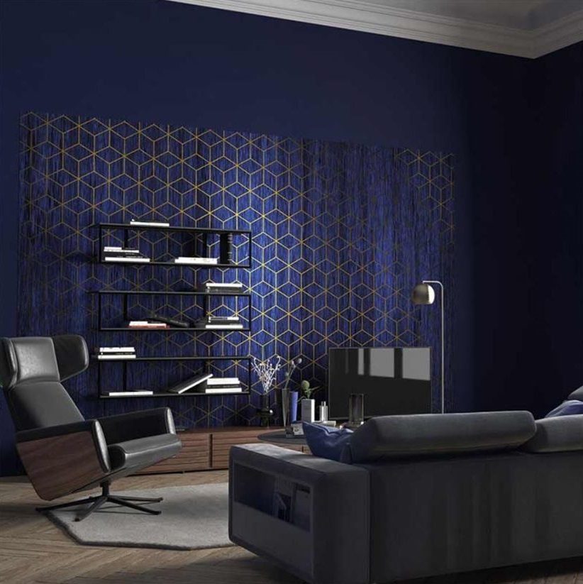 salon Bleu Saphir