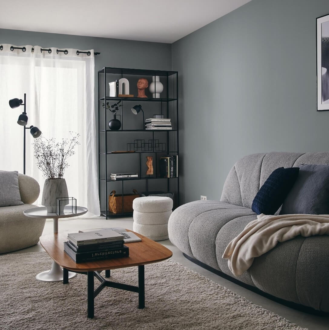 salon Gris Anthracite