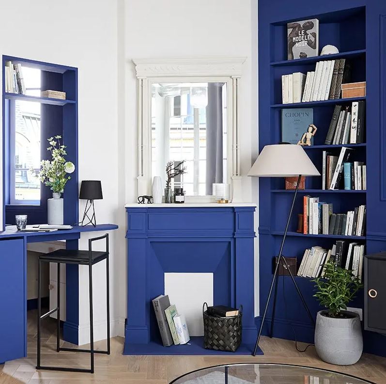 salon Bleu Saphir